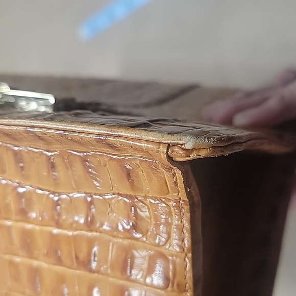 Brahmin Ophelia Dark Rum Shoulder Bag - Picture 16 of 16